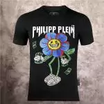 t shirt philipp plein dhgate mode flower dollar noir